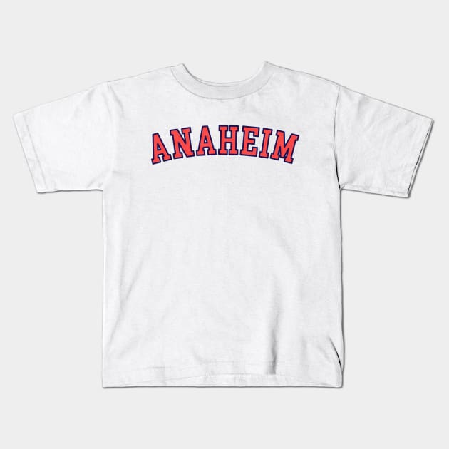 Anaheim Kids T-Shirt by nefuku